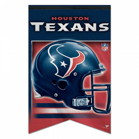 Houston Texans Banner 17x26 Pennant Style Premium Felt