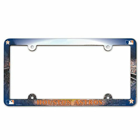 Houston Astros License Plate Frame - Full Color - Special Order