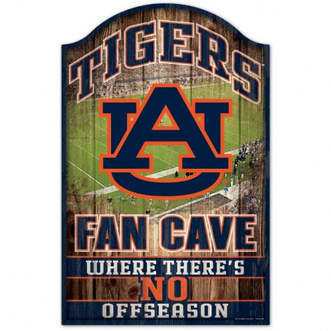 ~Auburn Tigers Sign 11x17 Wood Fan Cave Design - Special Order~ backorder