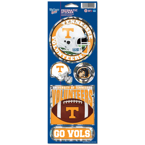 ~Tennessee Volunteers Stickers Prismatic - Special Order~ backorder