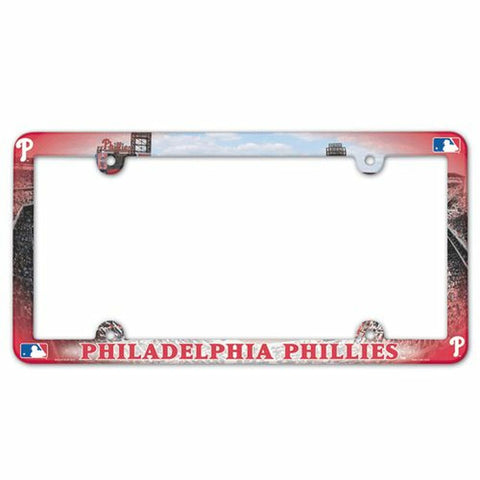 ~Philadelphia Phillies License Plate Frame - Full Color - Special Order~ backorder