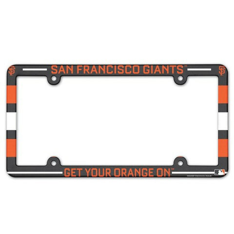 San Francisco Giants License Plate Frame - Full Color