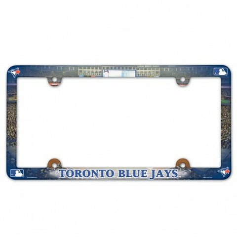 ~Toronto Blue Jays License Plate Frame - Full Color - Plastic - Special Order~ backorder