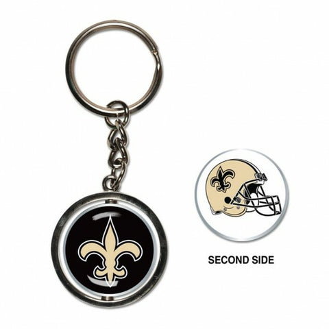 ~New Orleans Saints Key Ring Spinner Style - Special Order~ backorder