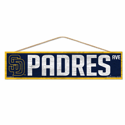 ~San Diego Padres Sign 4x17 Wood Avenue Design - Special Order~ backorder
