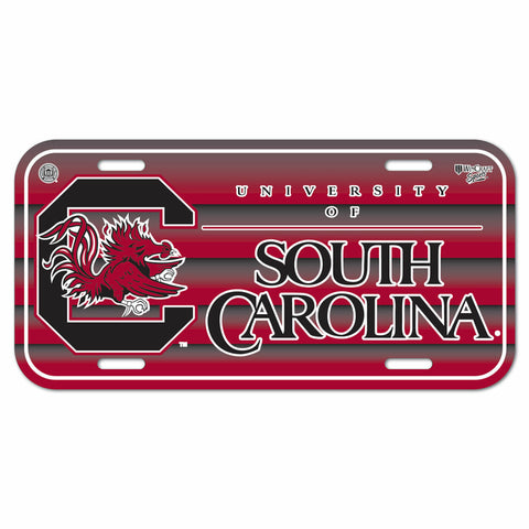 South Carolina Gamecocks Plastic License Plate