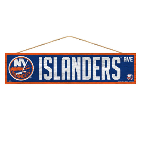 ~New York Islanders Sign 4x17 Wood Avenue Design~ backorder