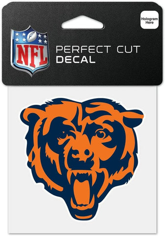 ~Chicago Bears Decal 4x4 Perfect Cut Color Bear - Special Order~ backorder