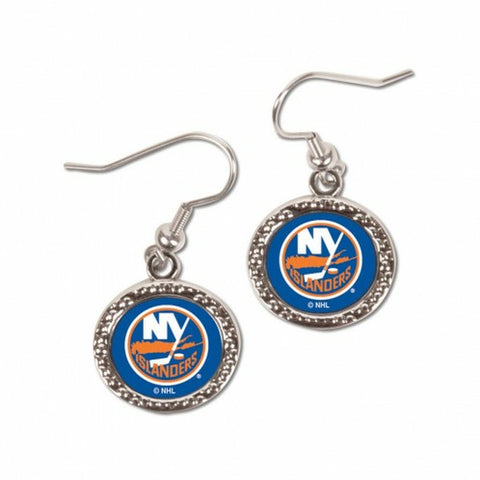 ~New York Islanders Earrings Round Style - Special Order~ backorder