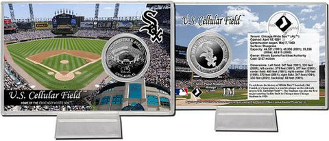 ~Chicago White Sox US Cellular Field Silver Plate Coin Card~ backorder