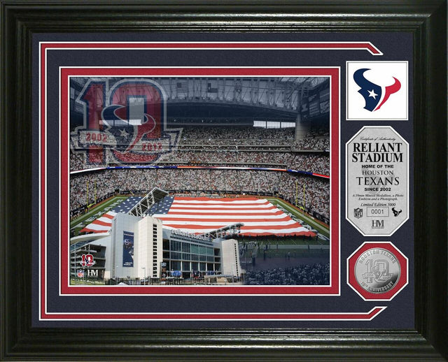 Houston Texans Single Coin Stadium Photo Mint