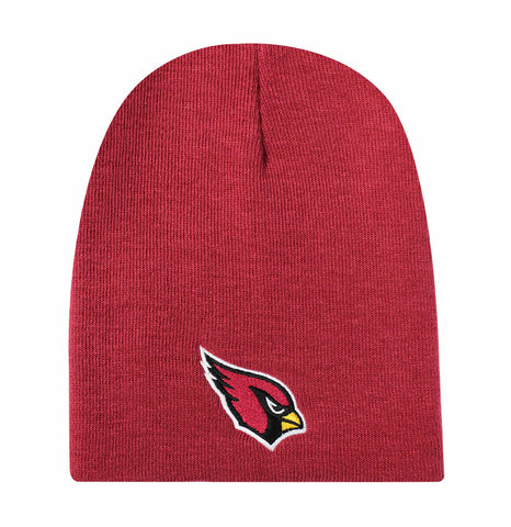 ~Arizona Cardinals Beanie Knit Non-Cuffed Style Red Design CO~ backorder