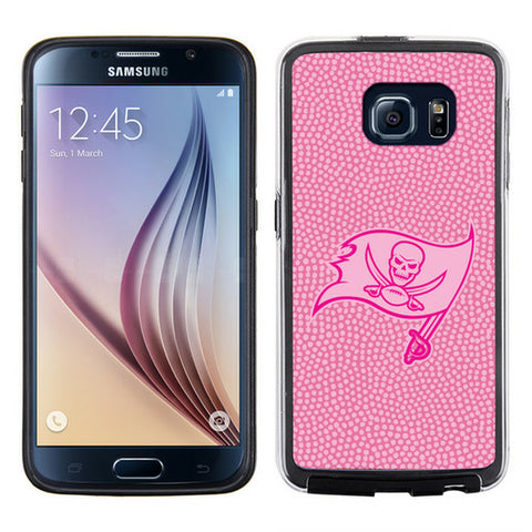 ~Tampa Bay Buccaneers Phone Case Pink Football Pebble Grain Feel Samsung Galaxy S6 CO~ backorder