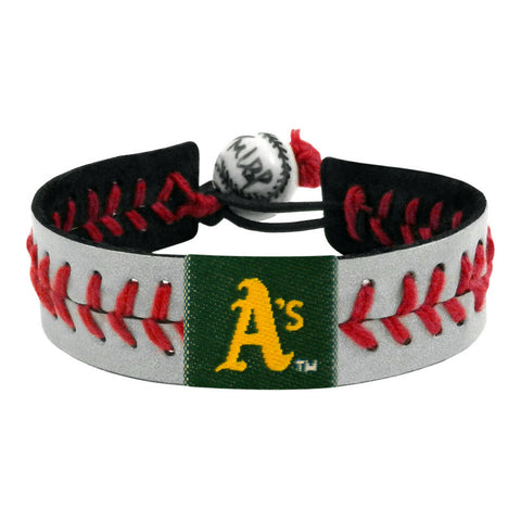 Oakland Athletics Bracelet Reflective Baseball CO