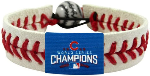 Chicago Cubs Bracelet Classic Baseball 2016 World Series CO