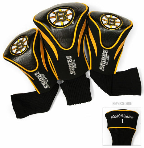 ~Boston Bruins Golf Club Headcover Set 3 Piece Contour Style - Special Order~ backorder