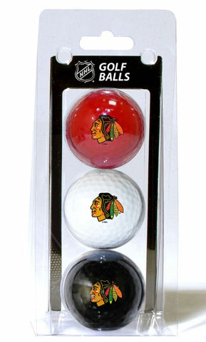 ~Chicago Blackhawks 3 Pack of Golf Balls - Special Order~ backorder