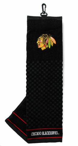 Chicago Blackhawks 16"x22" Embroidered Golf Towel - Special Order