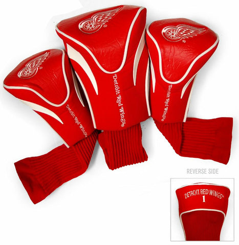 ~Detroit Red Wings Golf Club 3 Piece Contour Headcover Set - Special Order~ backorder
