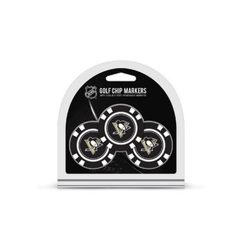 ~Pittsburgh Penguins Golf Chip with Marker 3 Pack - Special Order~ backorder