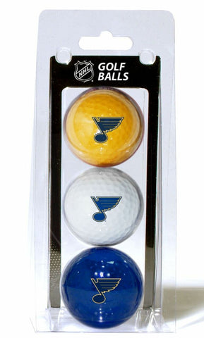 ~St. Louis Blues 3 Pack of Golf Balls - Special Order~ backorder