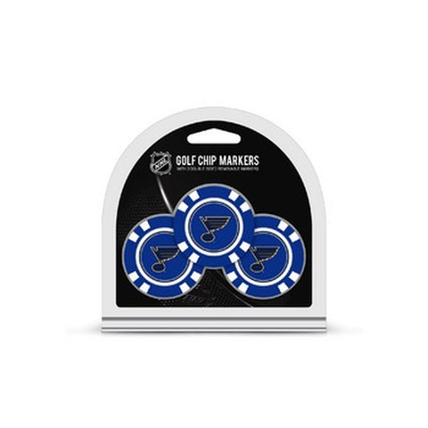 ~St. Louis Blues Golf Chip with Marker 3 Pack - Special Order~ backorder