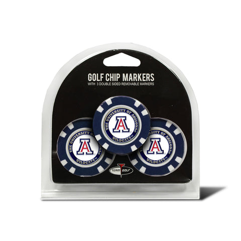 ~Arizona Wildcats Golf Chip with Marker 3 Pack - Special Order~ backorder