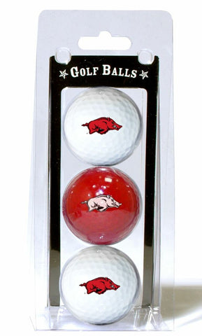 ~Arkansas Razorbacks 3 Pack of Golf Balls - Special Order~ backorder