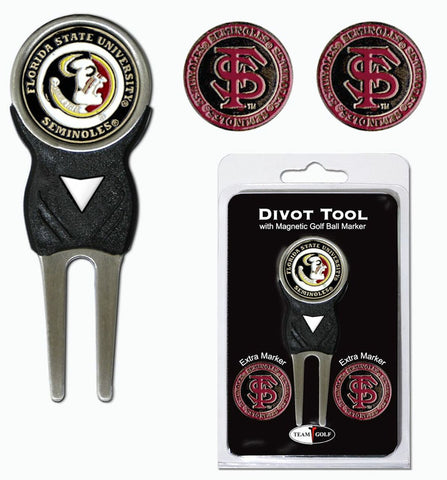 ~Florida State Seminoles Golf Divot Tool with 3 Markers - Special Order~ backorder