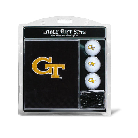 ~Georgia Tech Yellow Jackets Golf Gift Set with Embroidered Towel - Special Order~ backorder