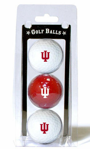 ~Indiana Hoosiers 3 Pack of Golf Balls - Special Order~ backorder