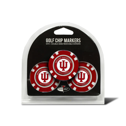 ~Indiana Hoosiers Golf Chip with Marker 3 Pack - Special Order~ backorder