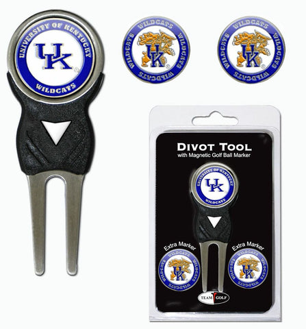 ~Kentucky Wildcats Golf Divot Tool with 3 Markers - Special Order~ backorder