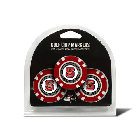 ~North Carolina State Wolfpack Golf Chip with Marker 3 Pack - Special Order~ backorder