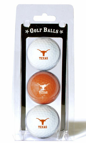 ~Texas Longhorns 3 Pack of Golf Balls - Special Order~ backorder