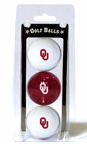 ~Oklahoma Sooners 3 Pack of Golf Balls - Special Order~ backorder