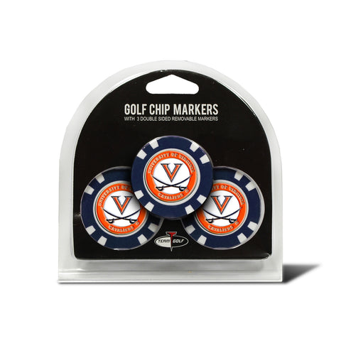 ~Virginia Cavaliers Golf Chip with Marker 3 Pack - Special Order~ backorder