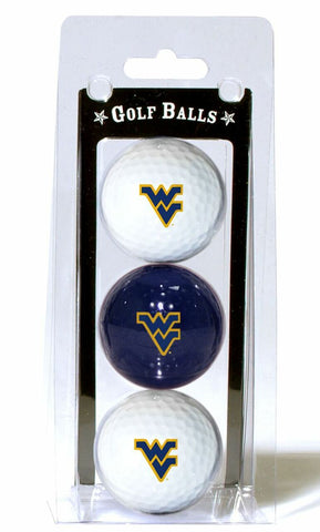~West Virginia Mountaineers 3 Pack of Golf Balls - Special Order~ backorder
