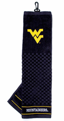 ~West Virginia Mountaineers 16"x22" Embroidered Golf Towel - Special Order~ backorder