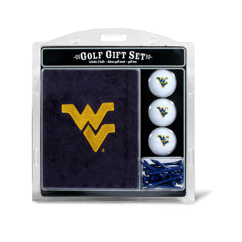 ~West Virginia Mountaineers Golf Gift Set with Embroidered Towel - Special Order~ backorder