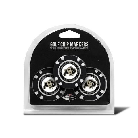 ~Colorado Buffaloes Golf Chip with Marker 3 Pack - Special Order~ backorder