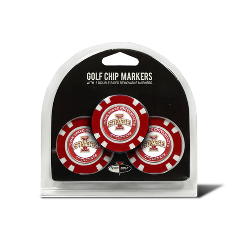 ~Iowa State Cyclones Golf Chip with Marker 3 Pack - Special Order~ backorder