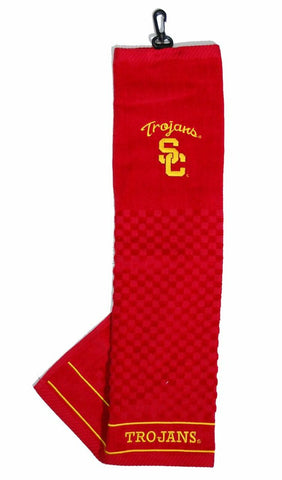 ~USC Trojans 16"x22" Embroidered Golf Towel - Special Order~ backorder