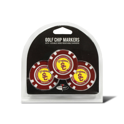 ~USC Trojans Golf Chip with Marker 3 Pack - Special Order~ backorder
