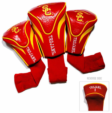 ~USC Trojans Golf Club Headcover Set 3 Piece Contour Style - Special Order~ backorder