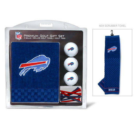 Buffalo Bills Golf Gift Set with Embroidered Towel