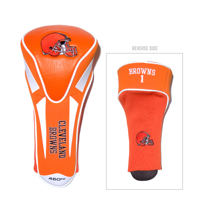 Funda para palos de golf de los Cleveland Browns: tamaño jumbo con una sola punta