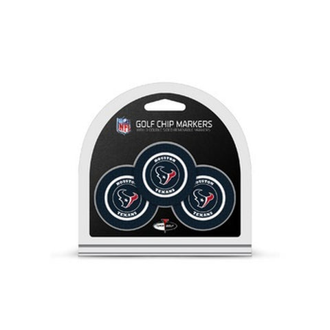 ~Houston Texans Golf Chip with Marker 3 Pack - Special Order~ backorder
