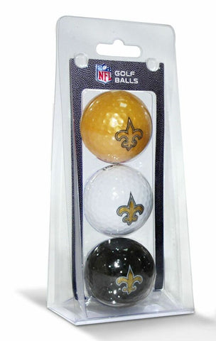 ~New Orleans Saints Golf Balls 3 Pack - Special Order~ backorder