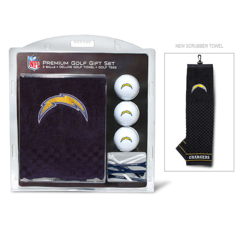 ~Los Angeles Chargers Golf Gift Set with Embroidered Towel - Special Order~ backorder